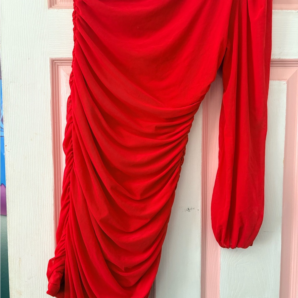 Red dress